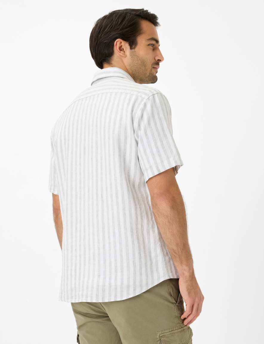 Eurex By Brax Men's Fashion Shirts Style HARDY Green ➜ - Buy Now At Brax