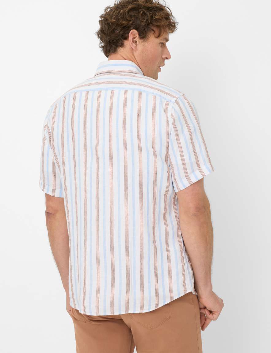 Eurex By Brax Men's Fashion Shirts Style HARDY Multicolored