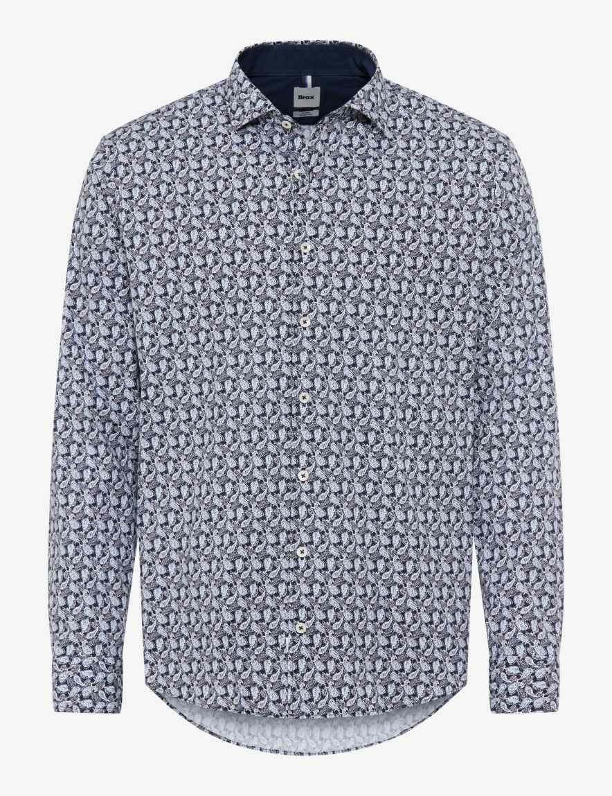 eurex by brax Men's fashion Shirts Style HAROLD Dark Blue ➜ - buy at Brax