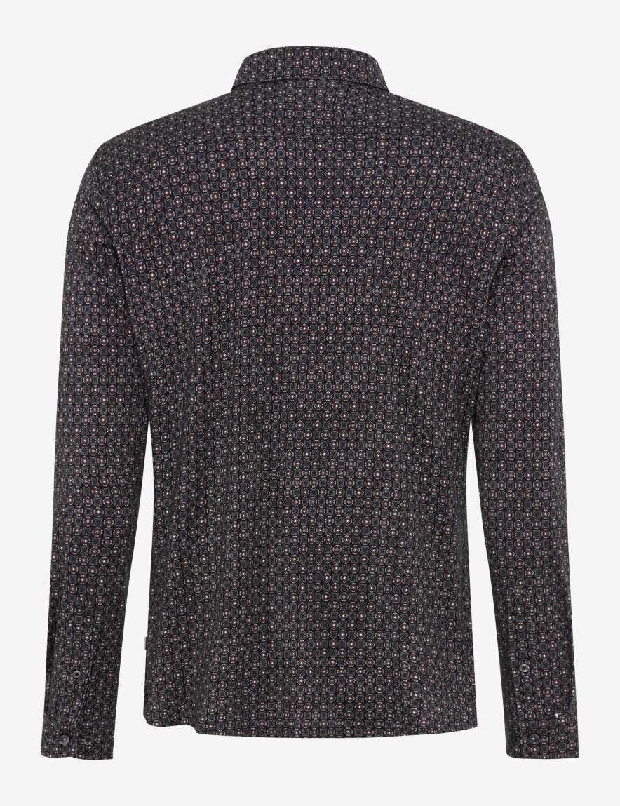 Eurex By Brax Men's Fashion Shirts Style HAROLD Dark Red ➜ - Buy At Brax