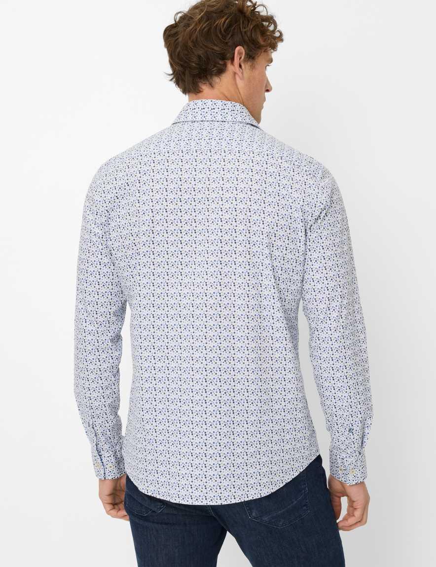 Eurex By Brax Men's Fashion Shirts Style HAROLD Light Green