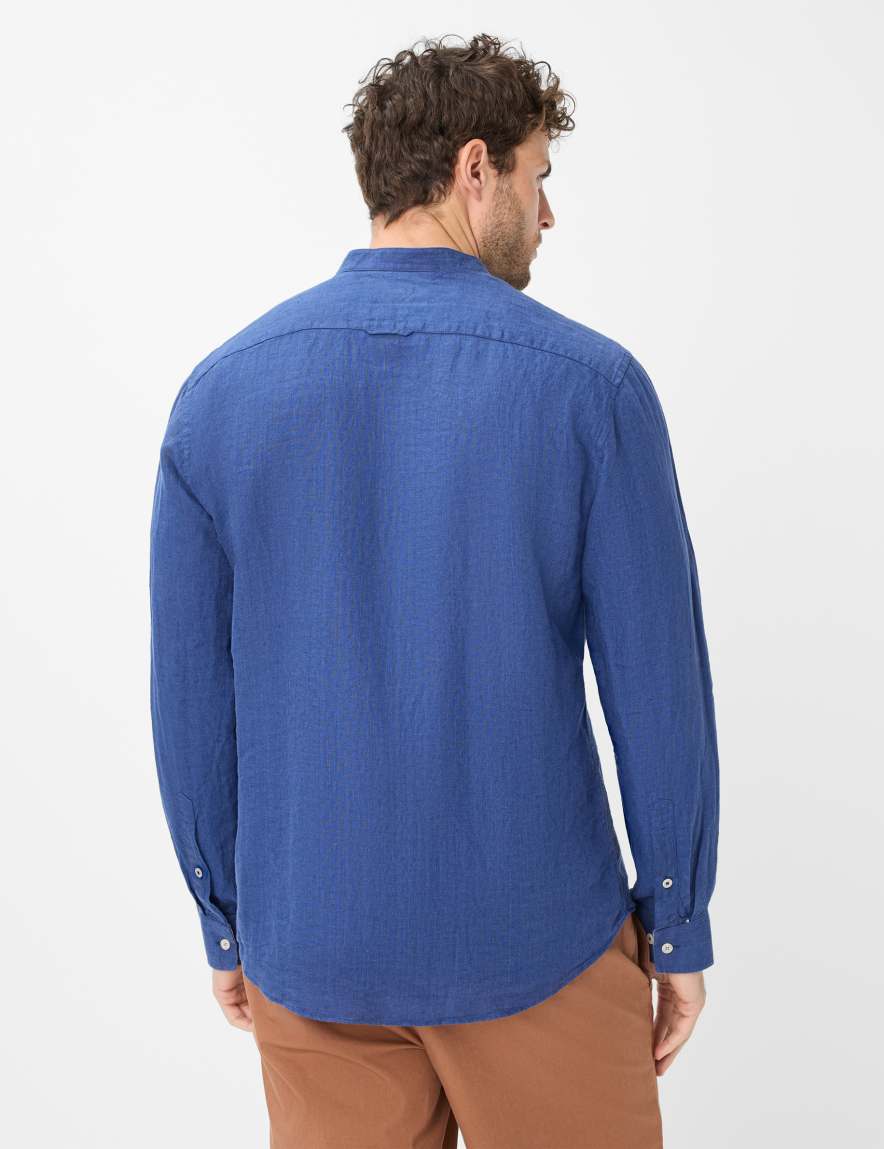 Eurex By Brax Men's Fashion Shirts Style LARS Dark Blue ➜ - Buy At Brax