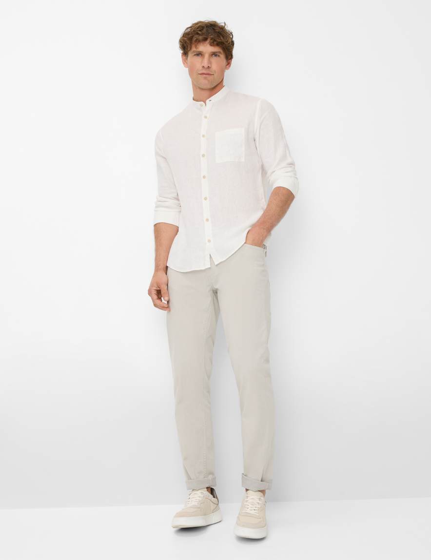 Eurex By Brax Men's Fashion Shirts Style LARS White ➜ - Buy Now At Brax