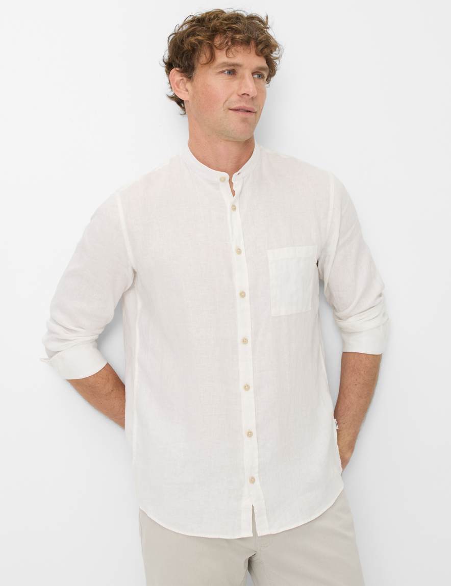 eurex by brax Men's fashion Shirts Style LARS White ➜ - buy now at Brax