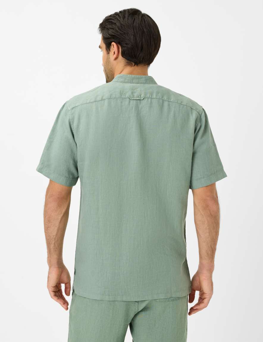 Eurex By Brax Men's Fashion Shirts Style LIONEL Green ➜ - Buy Now At Brax