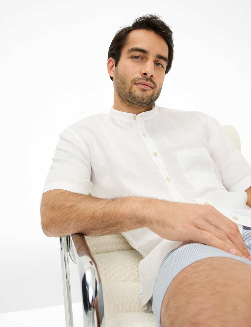 Eurex By Brax Men's Fashion Shirts Style LIONEL White ➜ - Buy Now At Brax