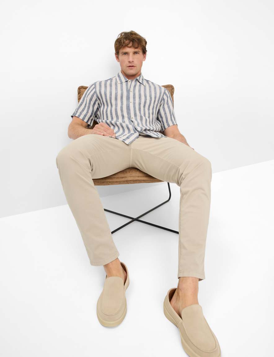 Eurex By Brax Men's Fashion Shirts Style LUKE Multicolored