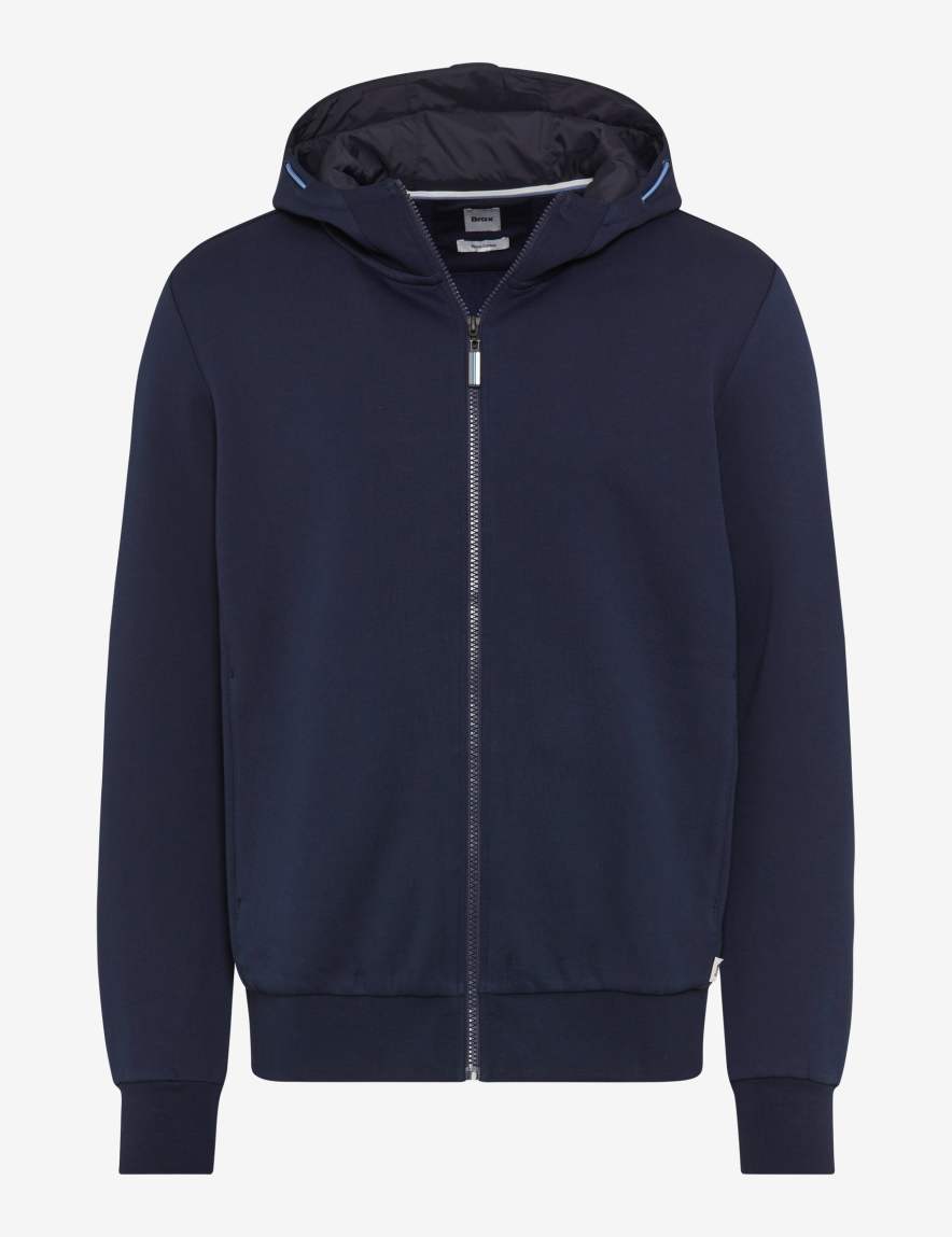 eurex by brax Men's fashion Sweat Style SAMMY Blue ➜ - buy now at Brax