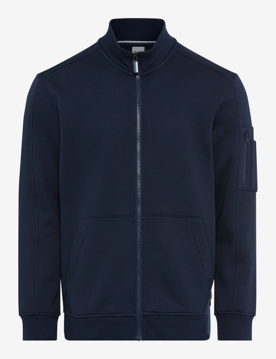 eurex by brax Men's fashion Sweat Style SCOTT Blue ➜ - buy now at Brax
