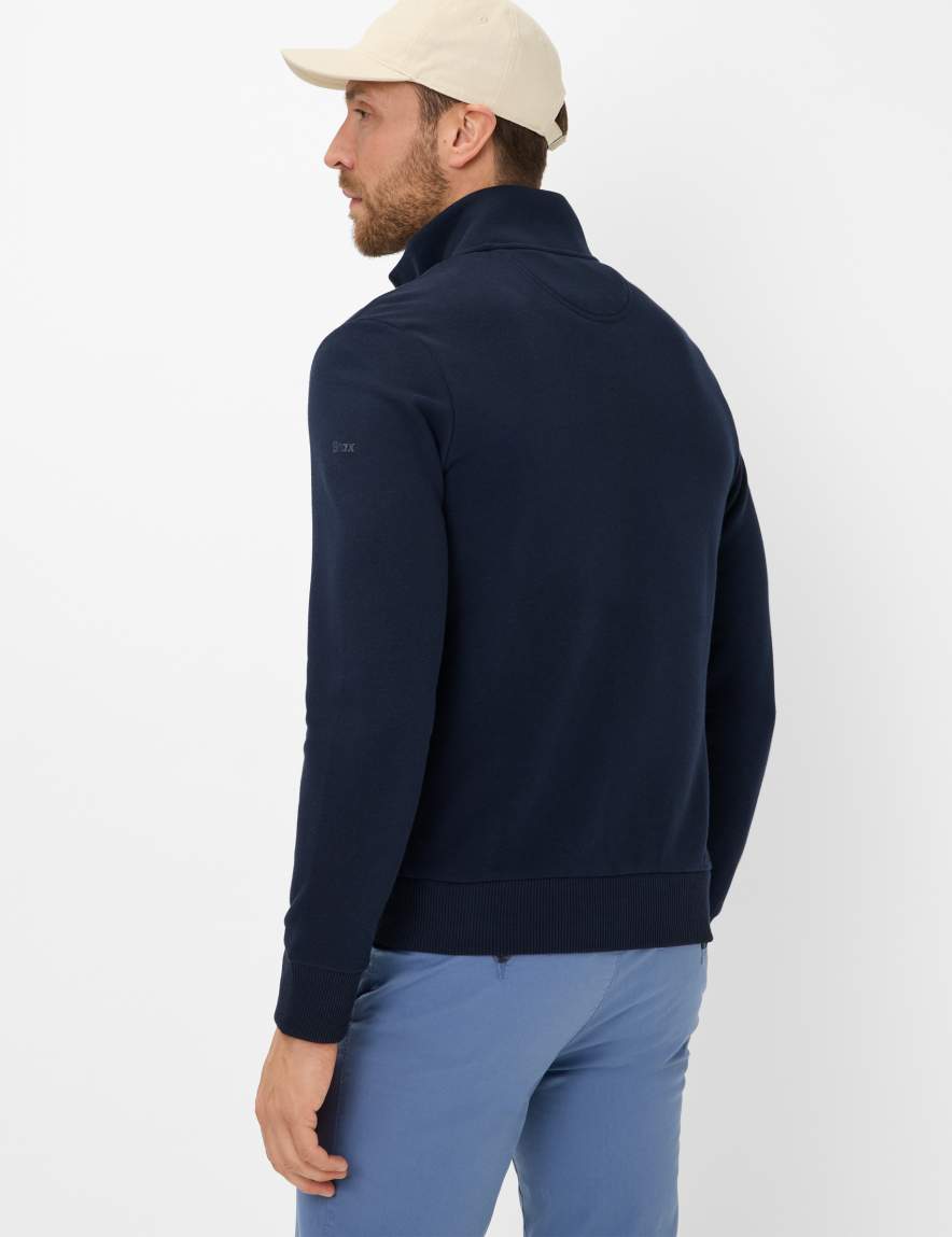 Eurex By Brax Men's Fashion Sweat Style SCOTT Dark Blue ➜ - Buy At Brax