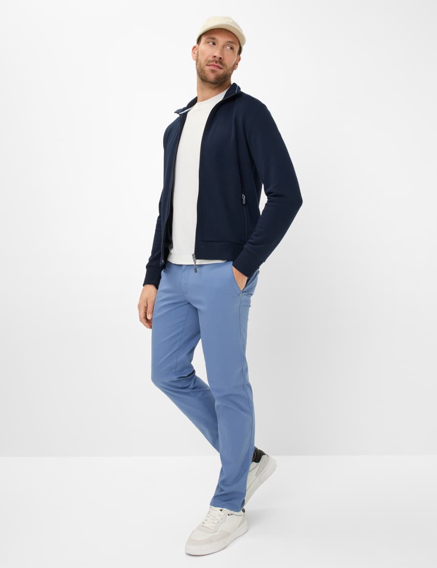 Eurex By Brax Men's Fashion Sweat Style SCOTT Dark Blue ➜ - Buy At Brax