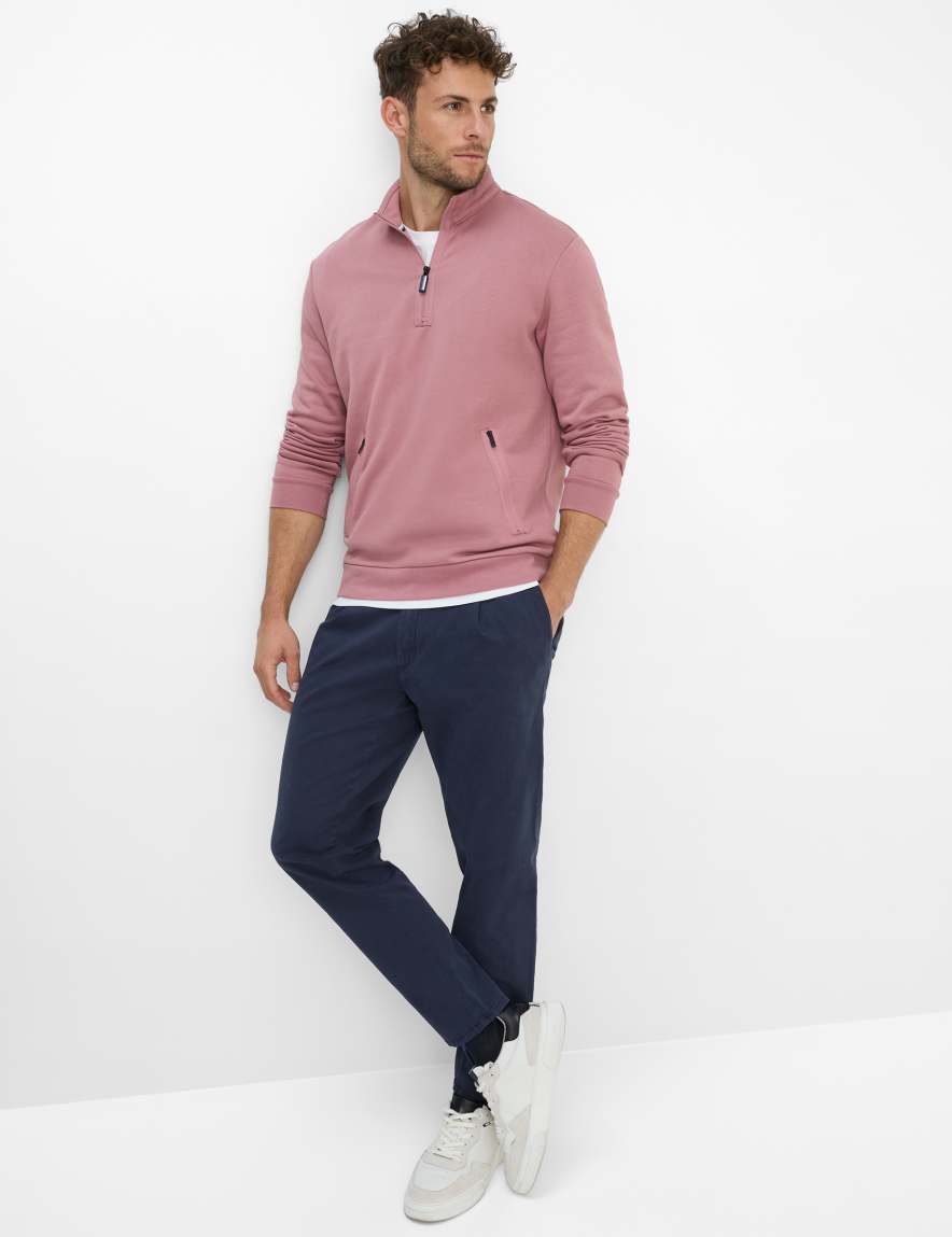 Eurex By Brax Men's Fashion Sweat Style SION Rose ➜ - Buy Now At Brax