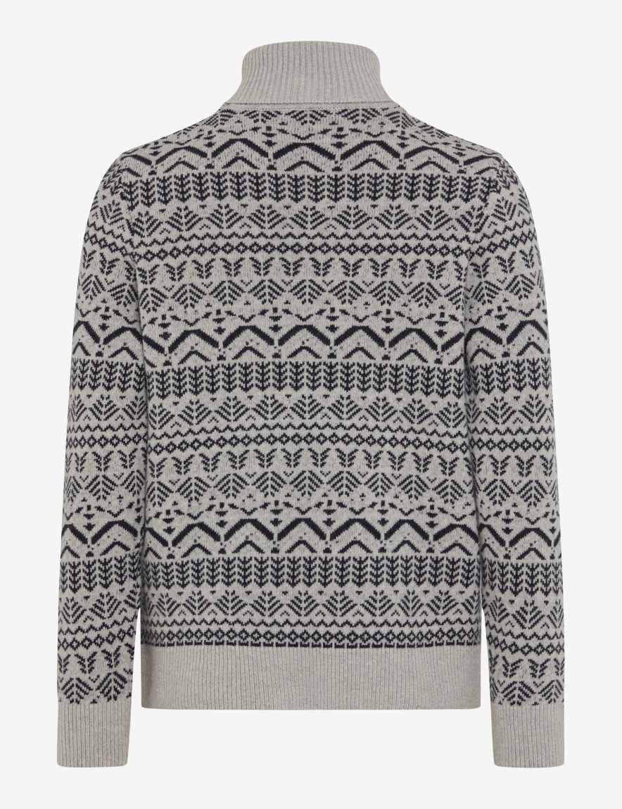 Eurex By Brax Men's Fashion Sweaters Style BRIAN Light Beige