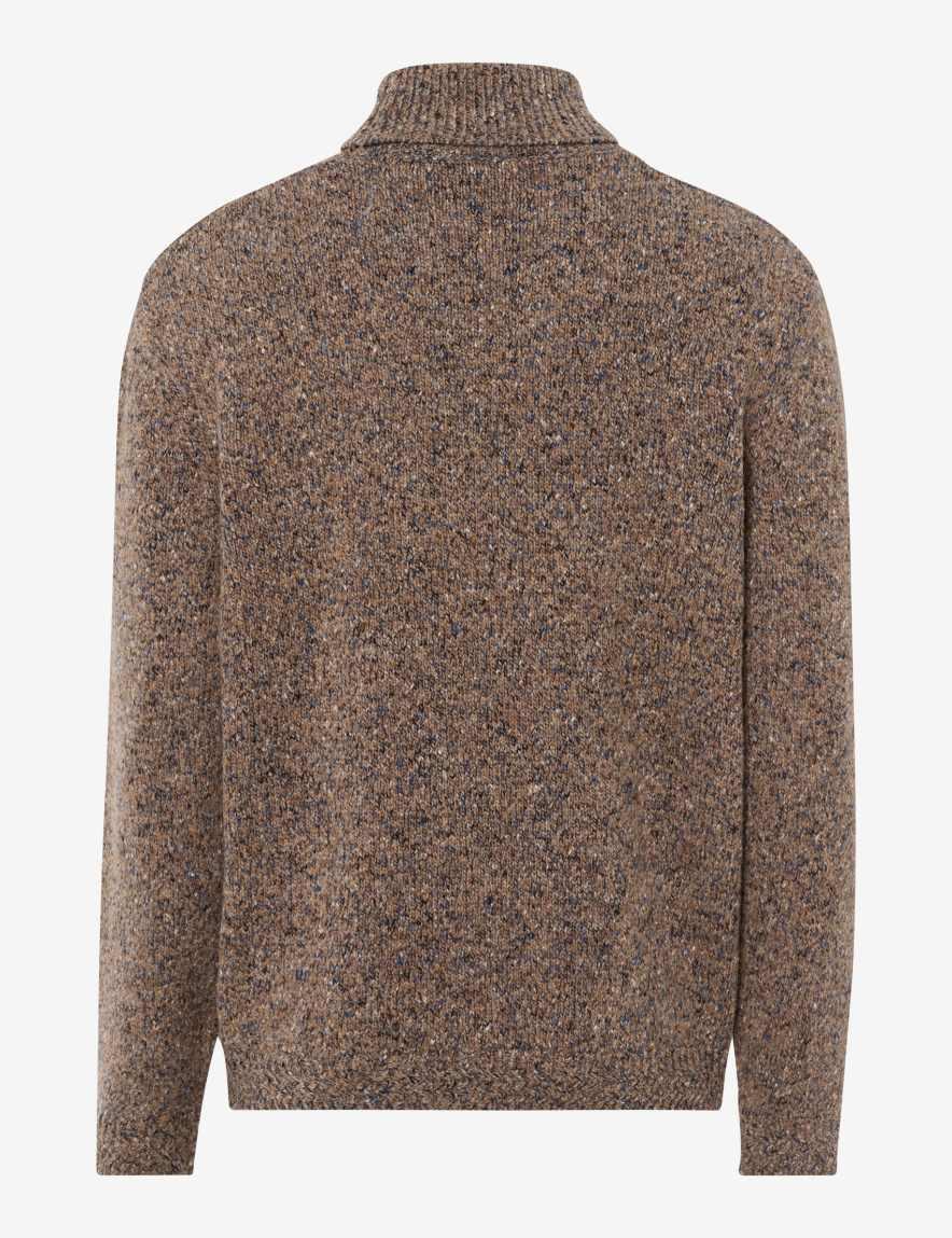 Eurex By Brax Men's Fashion Sweaters Style BRIAN Light Brown