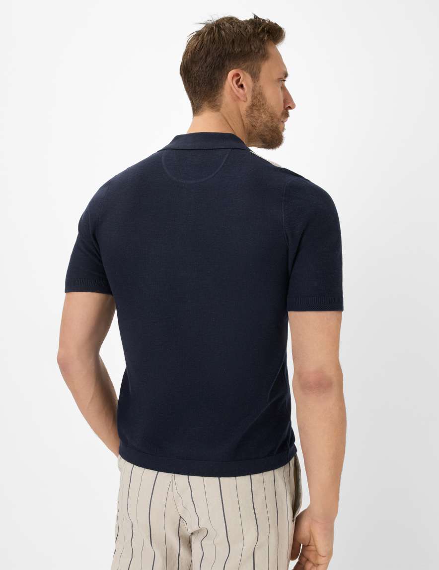 Eurex By Brax Men's Fashion Sweaters Style JARED Dark Blue