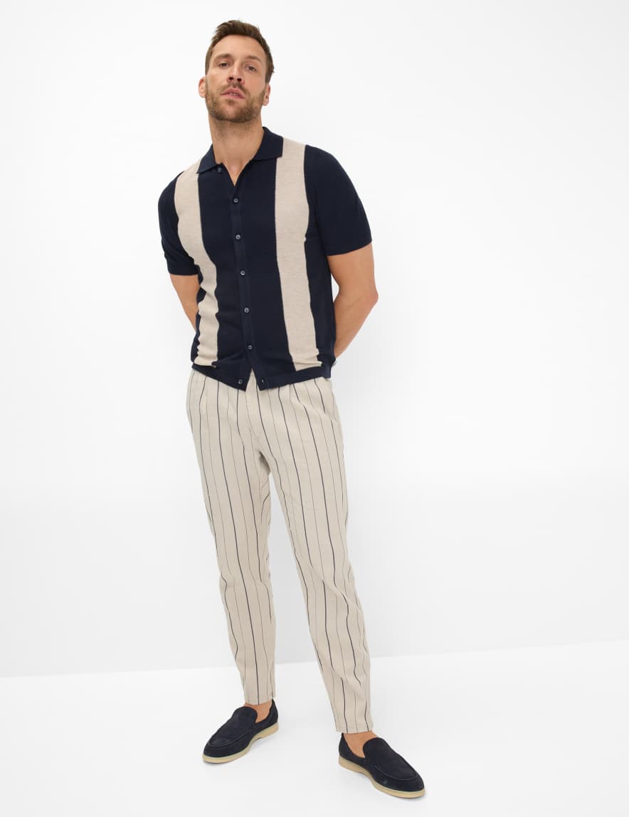 Eurex By Brax Men's Fashion Sweaters Style JARED Dark Blue