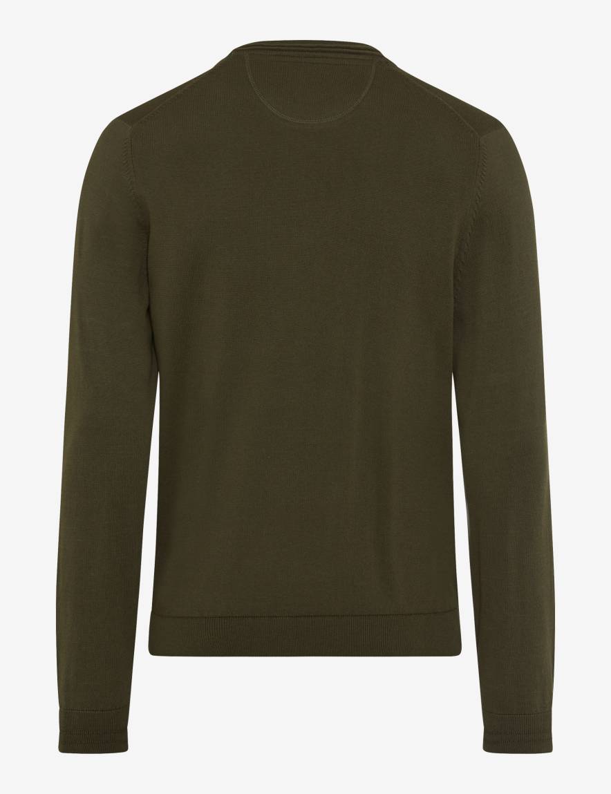 Eurex By Brax Men's Fashion Sweaters Style RICK Green - Olive