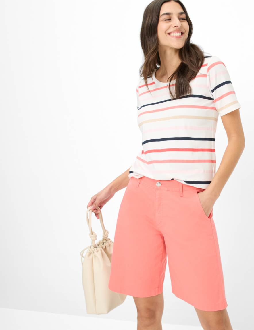 Eurex By Brax Women's Fashion Bermudas | Pants Style MAINE B Wide Leg