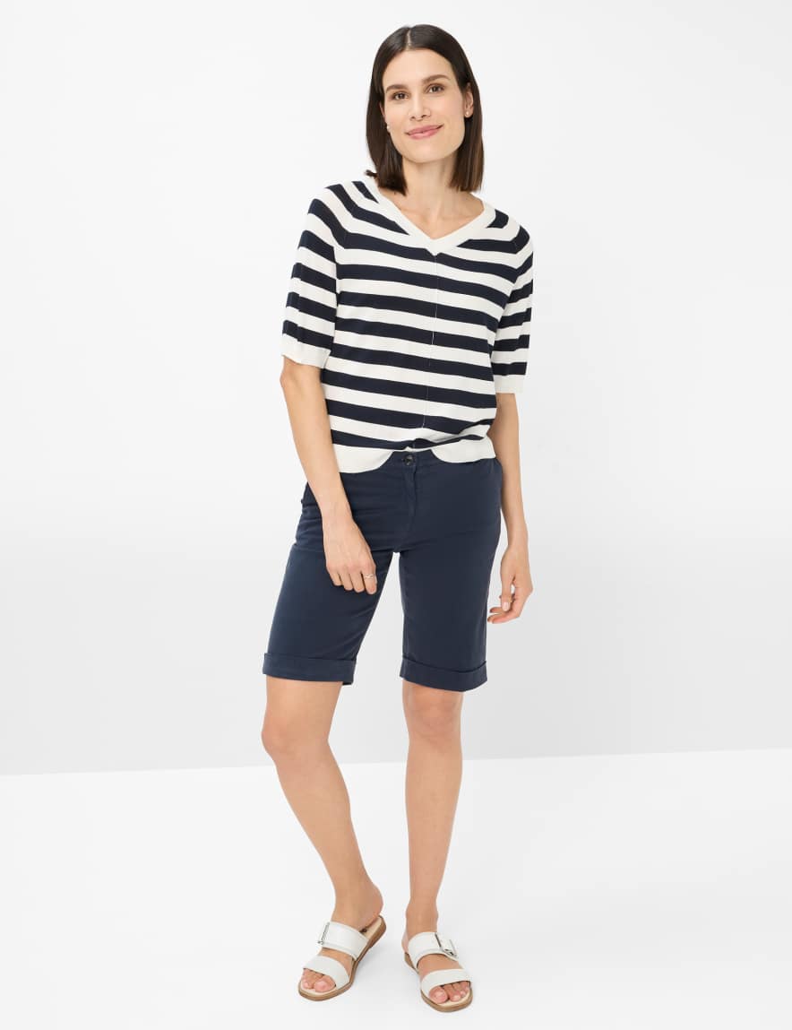 Eurex By Brax Women's Fashion Bermudas | Pants Style MIA B Slim Fit