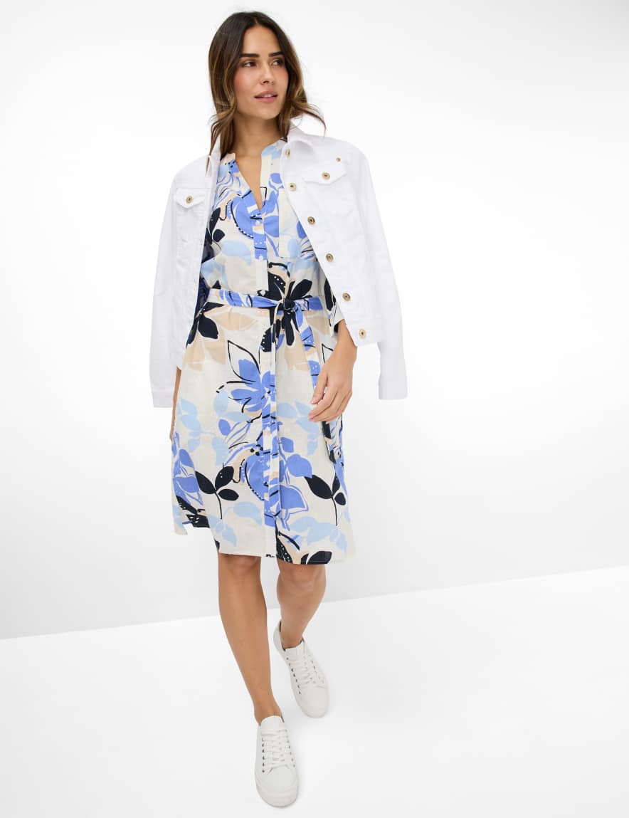 Eurex By Brax Women's Fashion Blouses Style GIULIA Blue ➜ - Buy At Brax