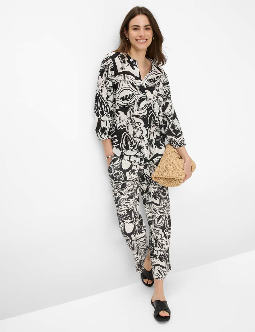 Eurex By Brax Women's Fashion Blouses Style VELIA Black ➜ - Buy At Brax