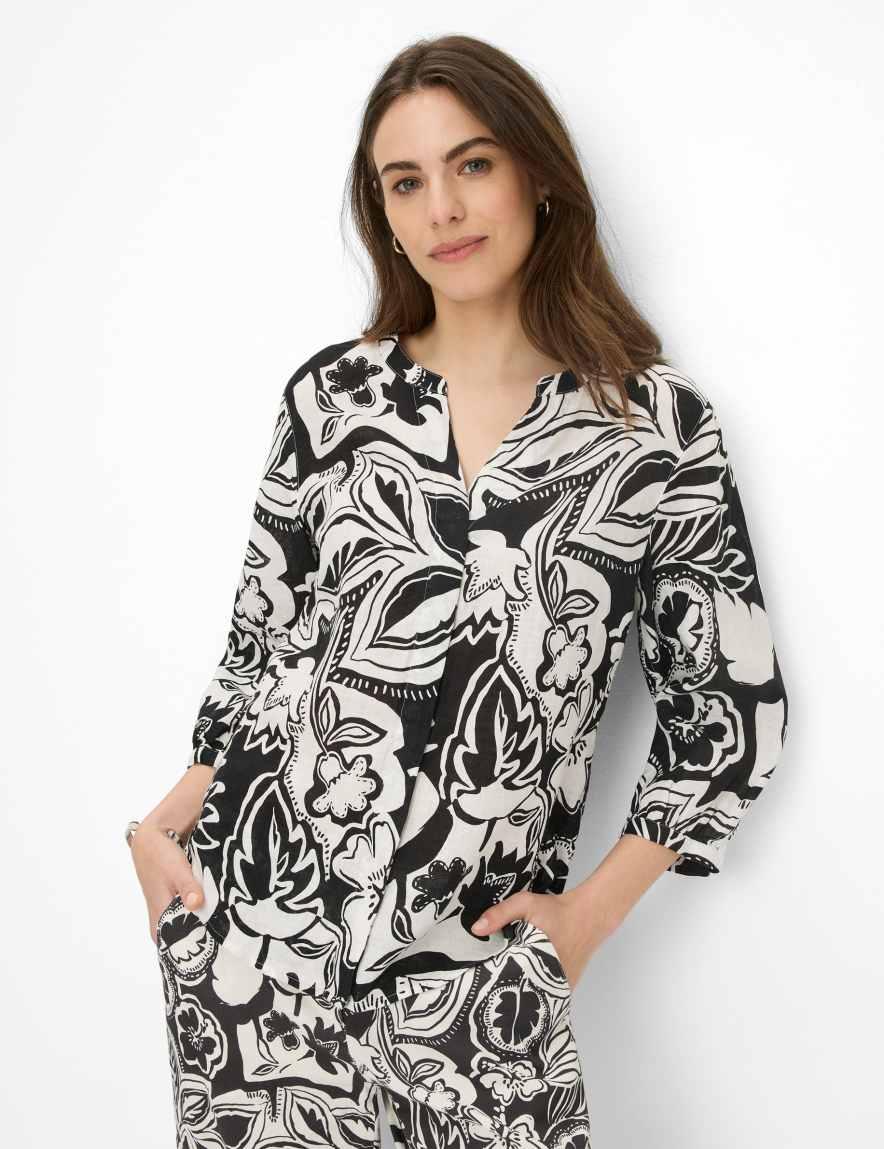 eurex by brax Women's fashion Blouses Style VELIA Black ➜ - buy at Brax