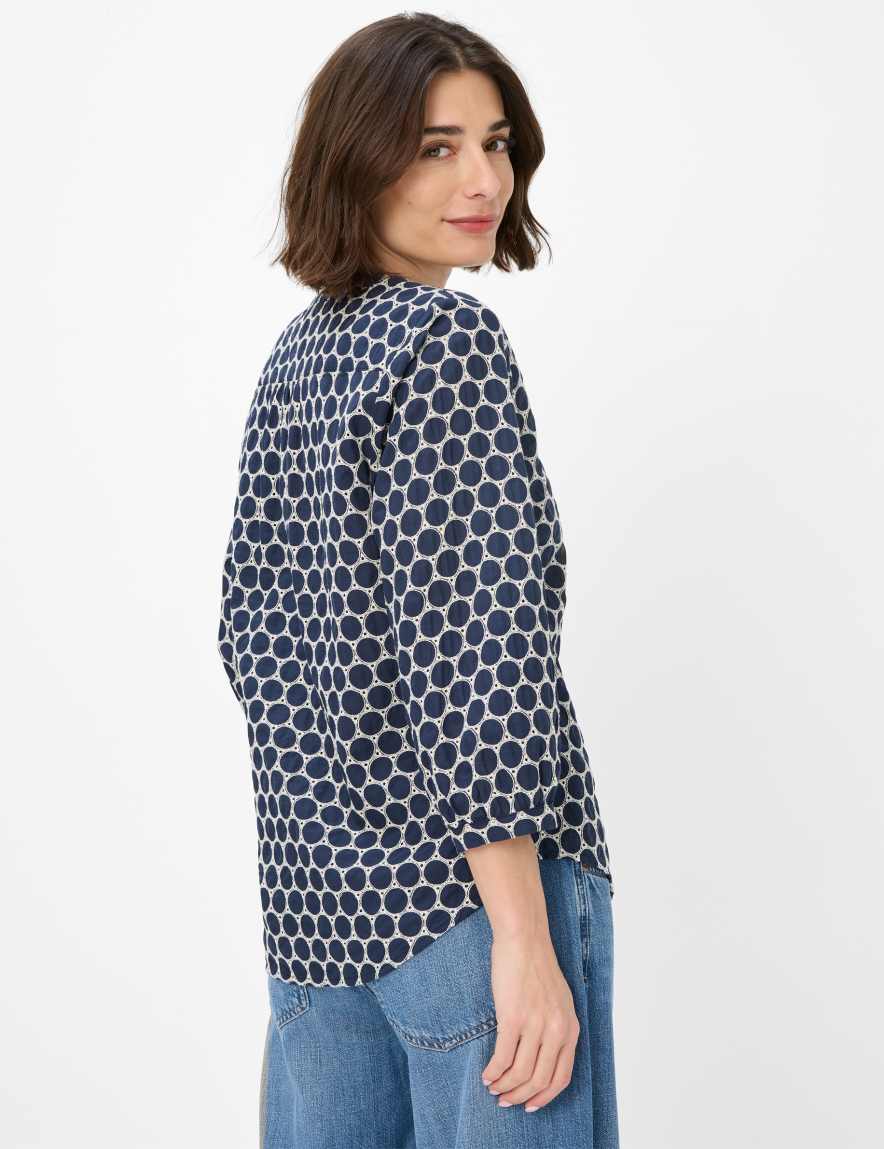 Eurex By Brax Women's Fashion Blouses Style VELIA Dark Blue