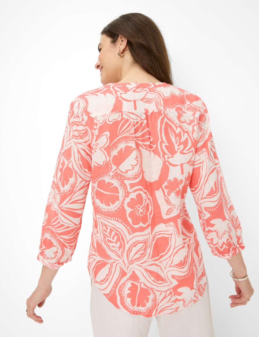 Eurex By Brax Women's Fashion Blouses Style VELIA Light Red