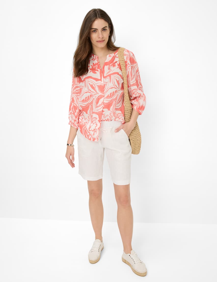 Eurex By Brax Women's Fashion Blouses Style VELIA Light Red