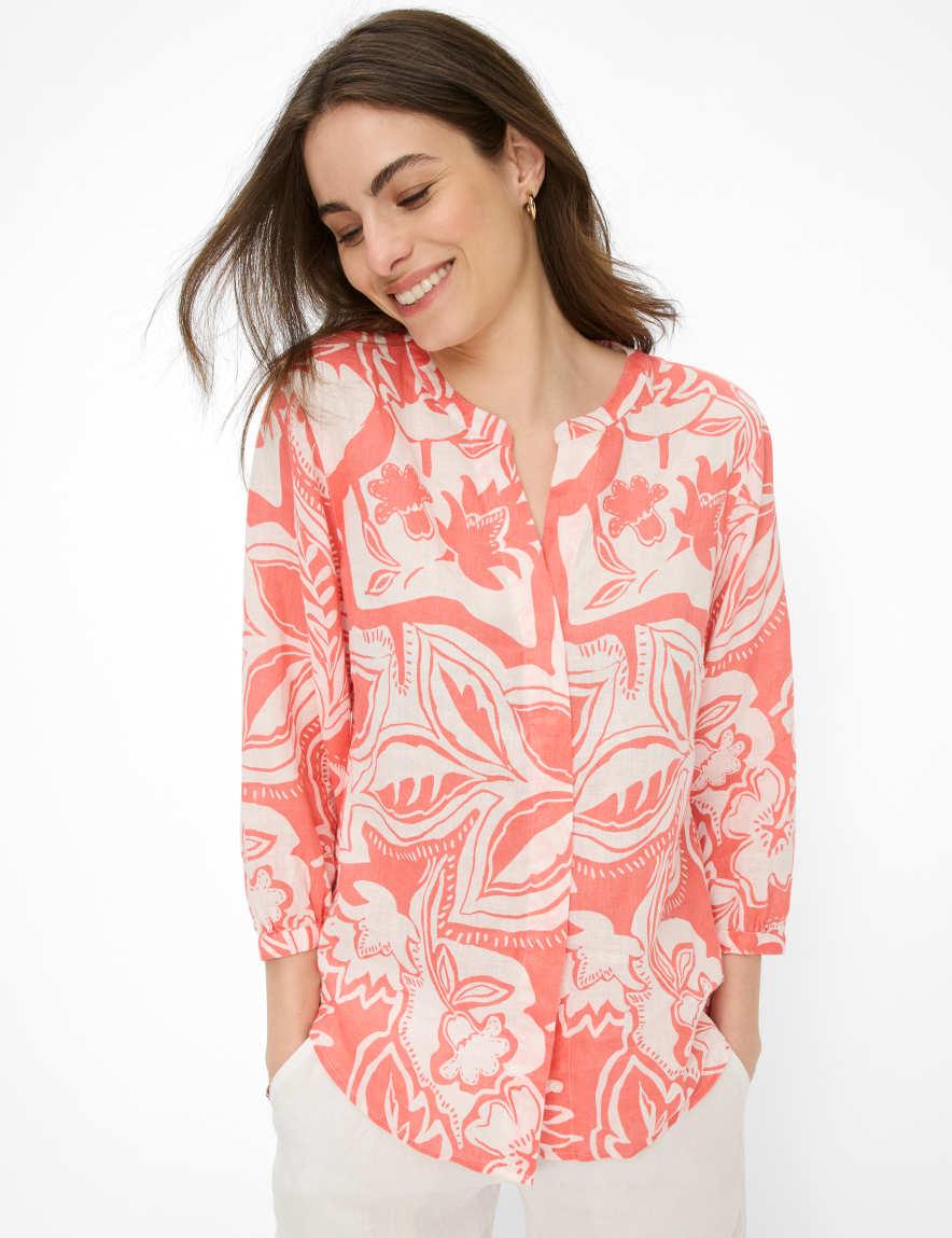 eurex by brax Women's fashion Blouses Style VELIA Light Red