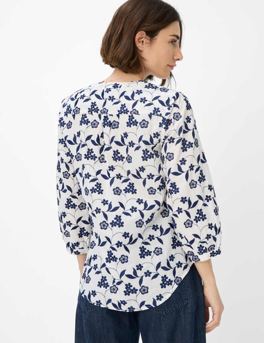 Eurex By Brax Women's Fashion Blouses Style VELIA White ➜ - Buy At Brax