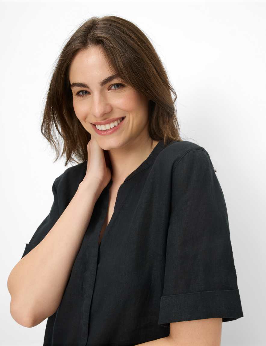 Eurex By Brax Women's Fashion Blouses Style VERI Black ➜ - Buy At Brax