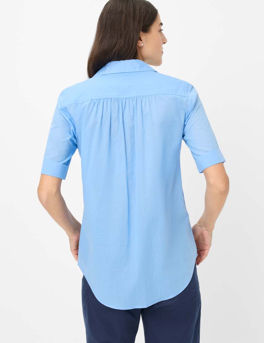 Eurex By Brax Women's Fashion Blouses Style VERI Blue ➜ - Buy Now At Brax