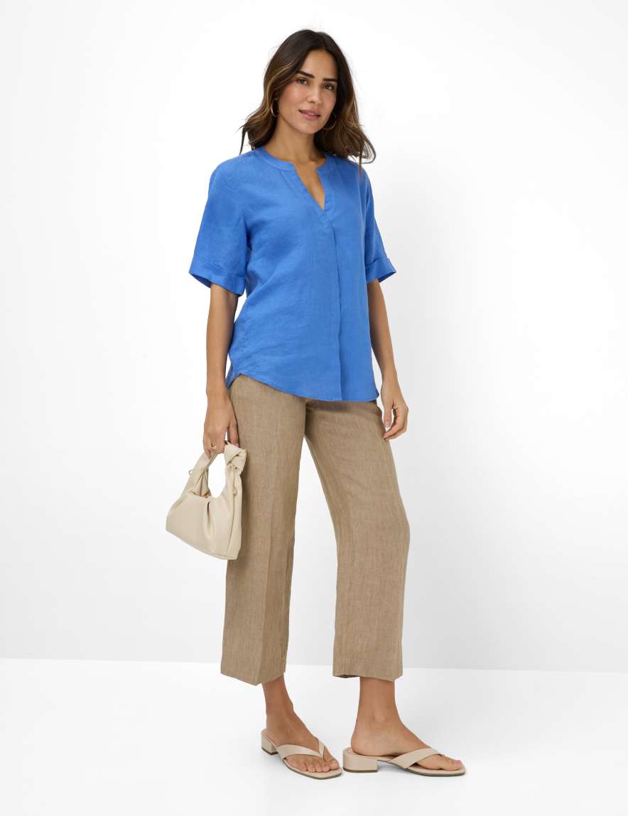 Eurex By Brax Women's Fashion Blouses Style VERI Blue ➜ - Buy Now At Brax