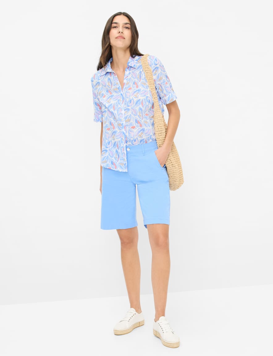 Eurex By Brax Women's Fashion Blouses Style VERI Blue ➜ - Buy Now At Brax