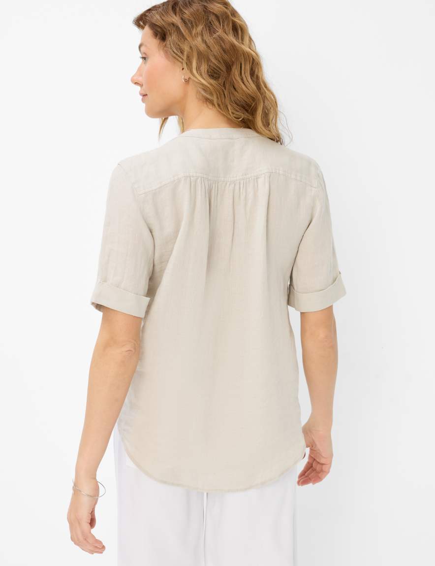 Eurex By Brax Women's Fashion Blouses Style VERI Light Beige