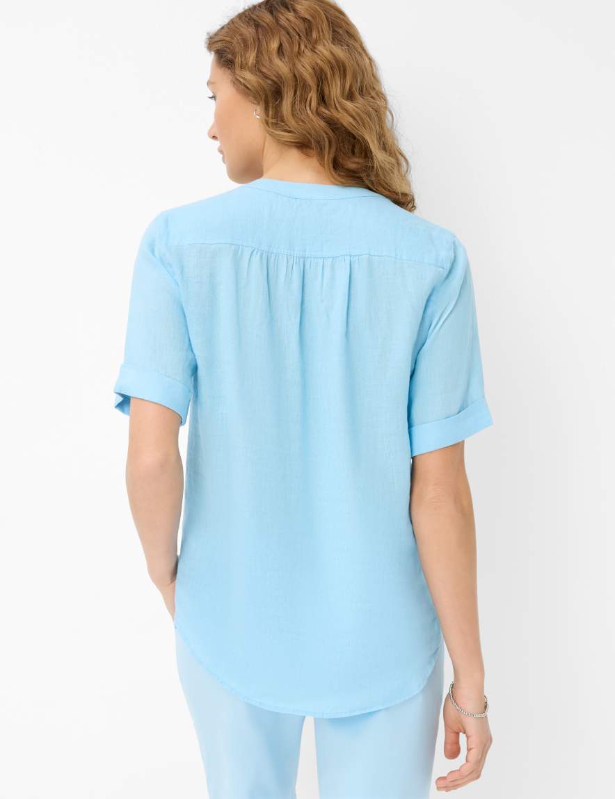 Eurex By Brax Women's Fashion Blouses Style VERI Light Blue