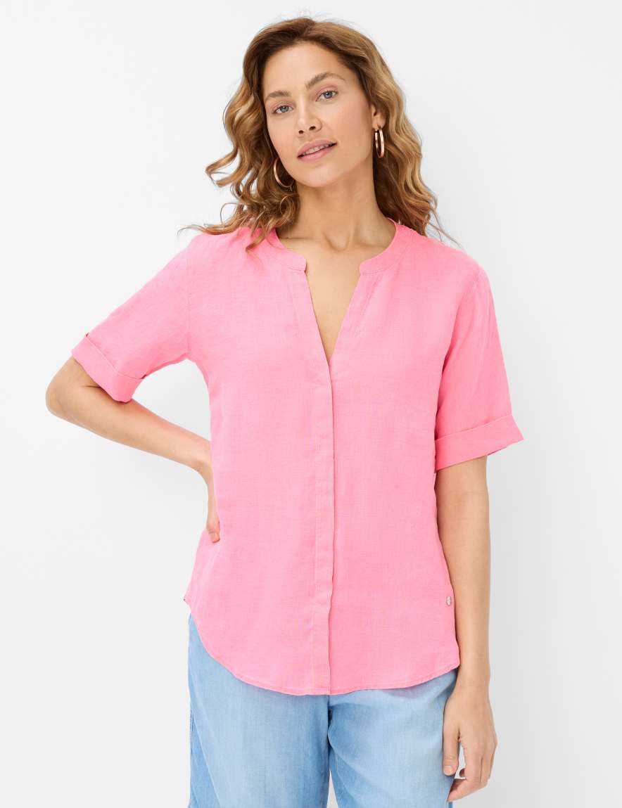 eurex by brax Women's fashion Blouses Style VERI Pink ➜ - buy now at Brax