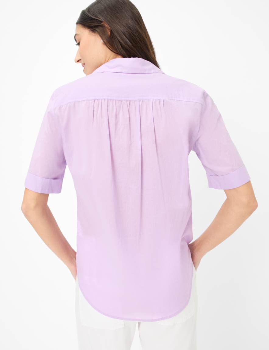 Eurex By Brax Women's Fashion Blouses Style VERI Purple - Lilac