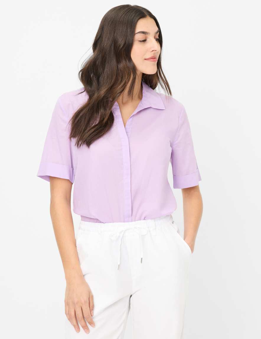eurex by brax Women's fashion Blouses Style VERI Purple - Lilac