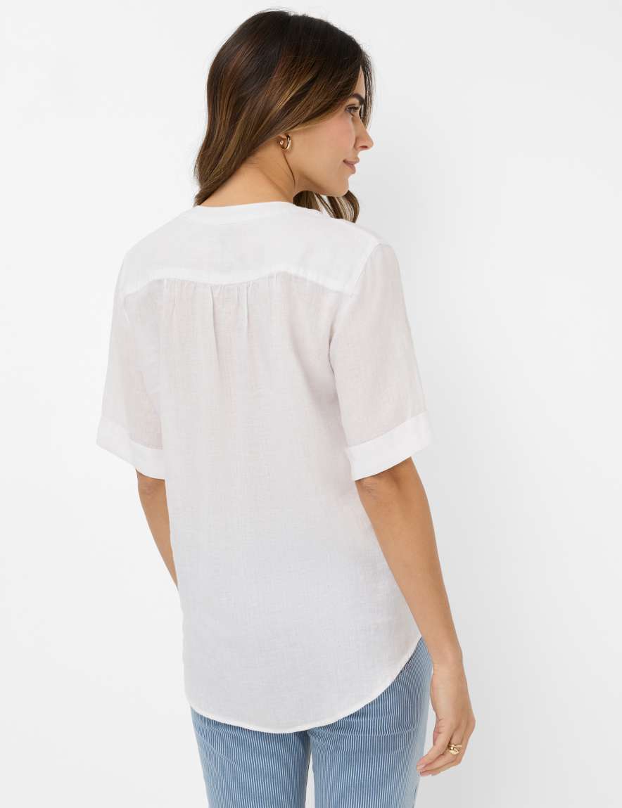 Eurex By Brax Women's Fashion Blouses Style VERI White ➜ - Buy At Brax