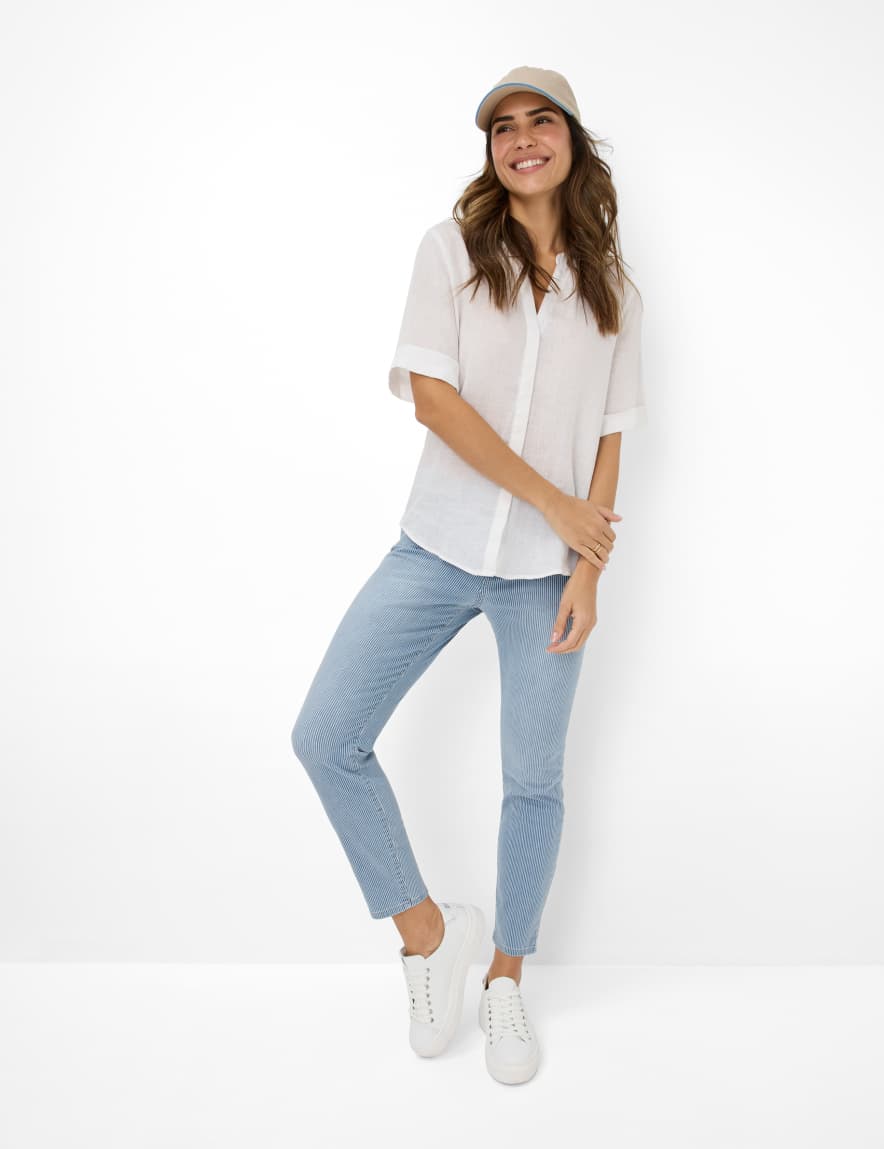 Eurex By Brax Women's Fashion Blouses Style VERI White ➜ - Buy At Brax