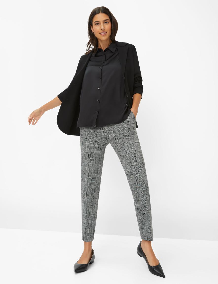 Eurex By Brax Women's Fashion Blouses Style VIC Black ➜ - Buy Now At Brax