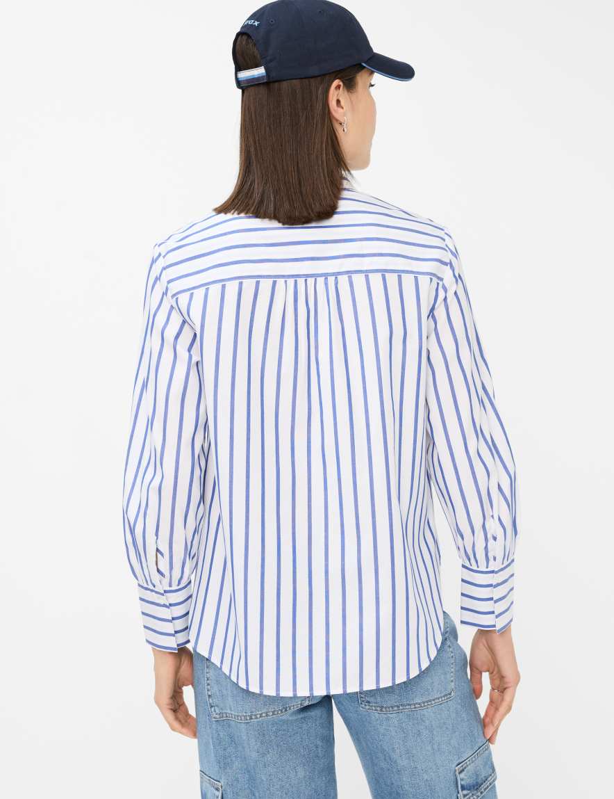 Eurex By Brax Women's Fashion Blouses Style VIC Dark Blue ➜ - Buy At Brax