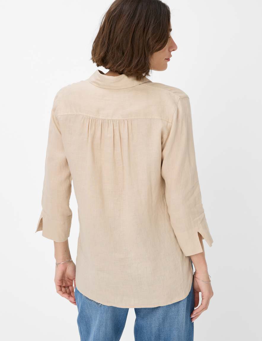 Eurex By Brax Women's Fashion Blouses Style VICKI Beige ➜ - Buy At Brax