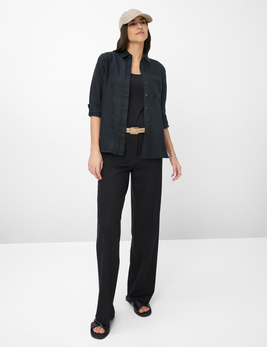 Eurex By Brax Women's Fashion Blouses Style VICKI Black ➜ - Buy At Brax
