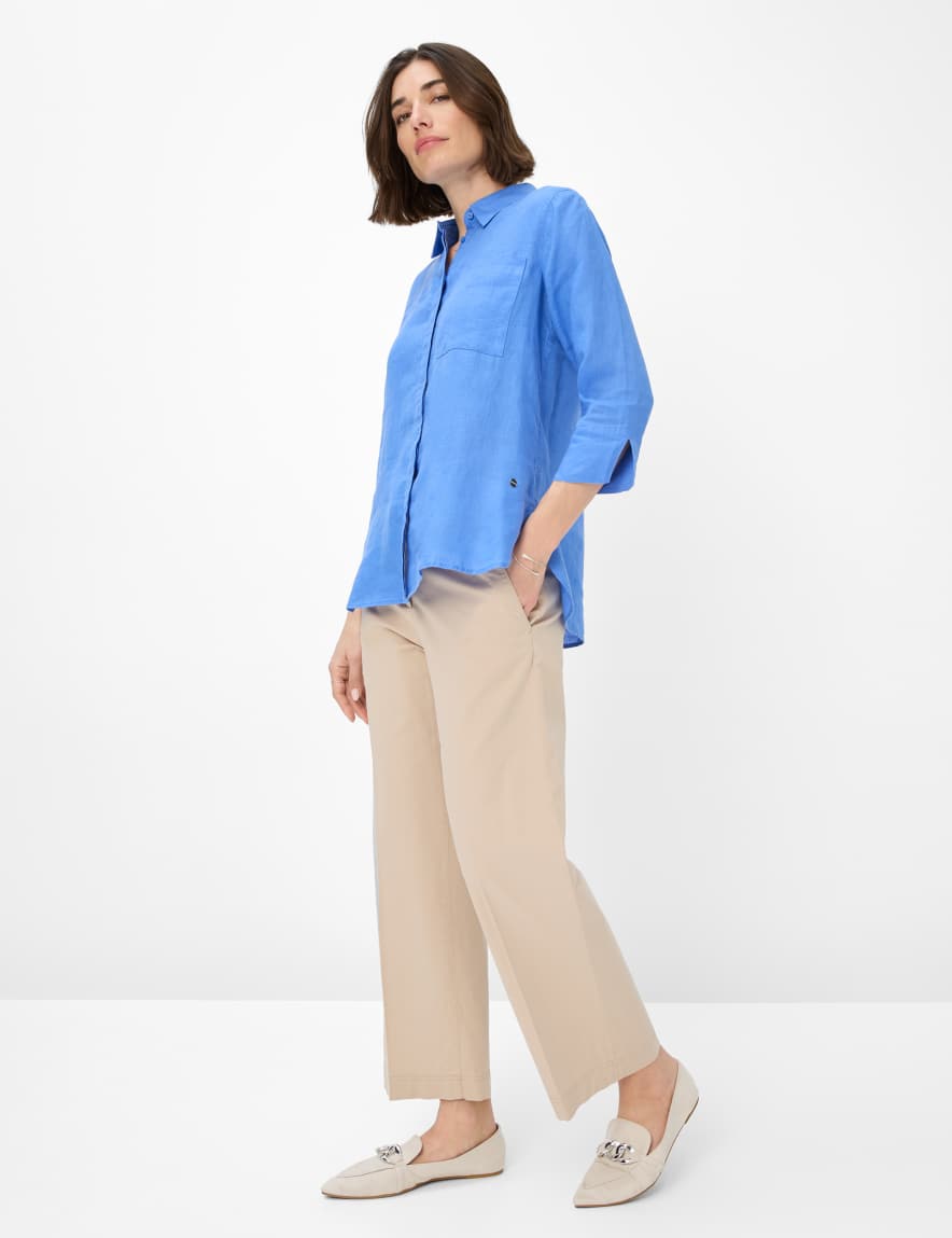 Eurex By Brax Women's Fashion Blouses Style VICKI Blue ➜ - Buy At Brax