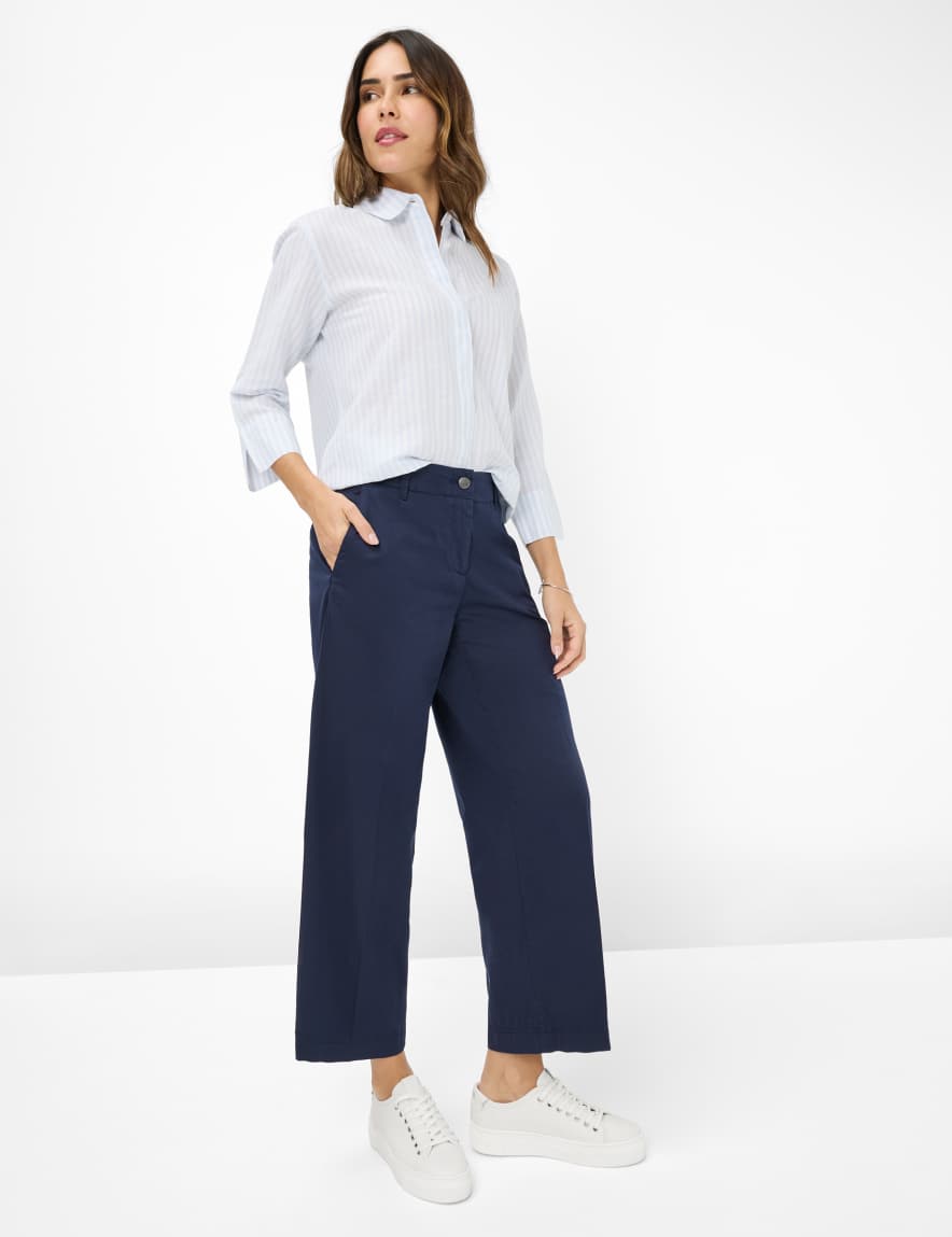 Eurex By Brax Women's Fashion Blouses Style VICKI Light Blue