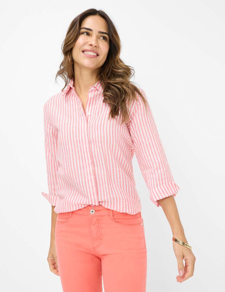 eurex by brax Women's fashion Blouses Style VICKI Light Red