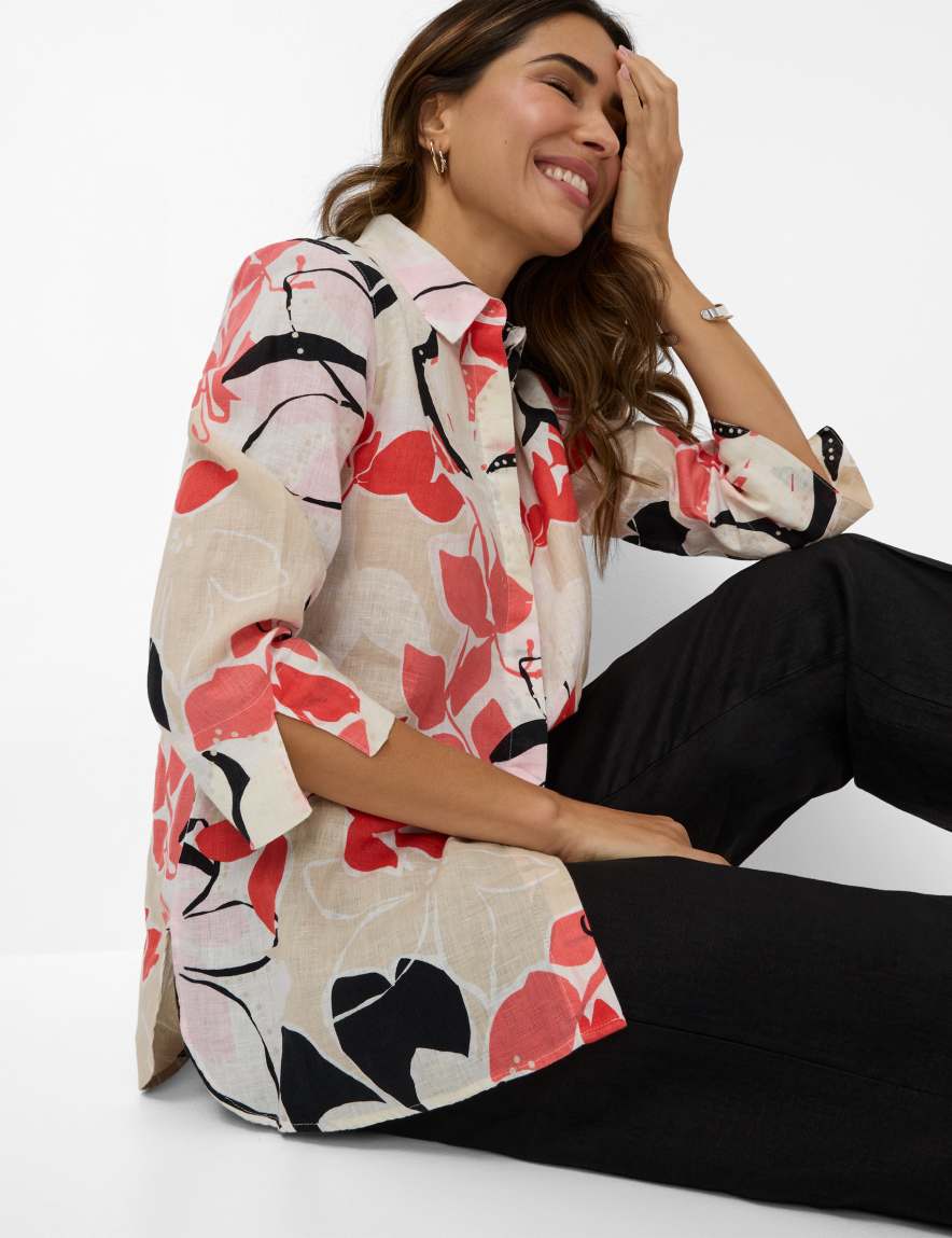 Eurex By Brax Women's Fashion Blouses Style VICKI Multicolored